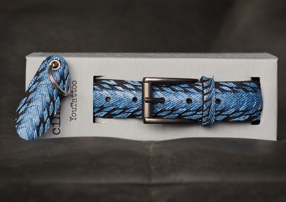 Leather goods - YOUTATTO GRAPHICS BELT - CINGOMMA