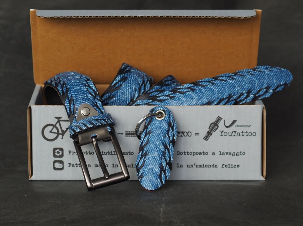 Leather goods - YOUTATTO GRAPHICS BELT - CINGOMMA