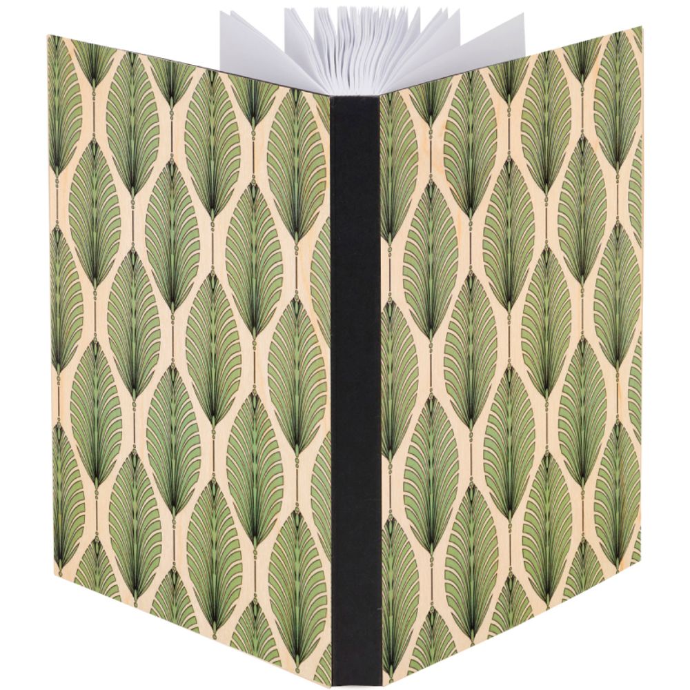 Homewear - Wood notebook "Leaves" - WOODHI