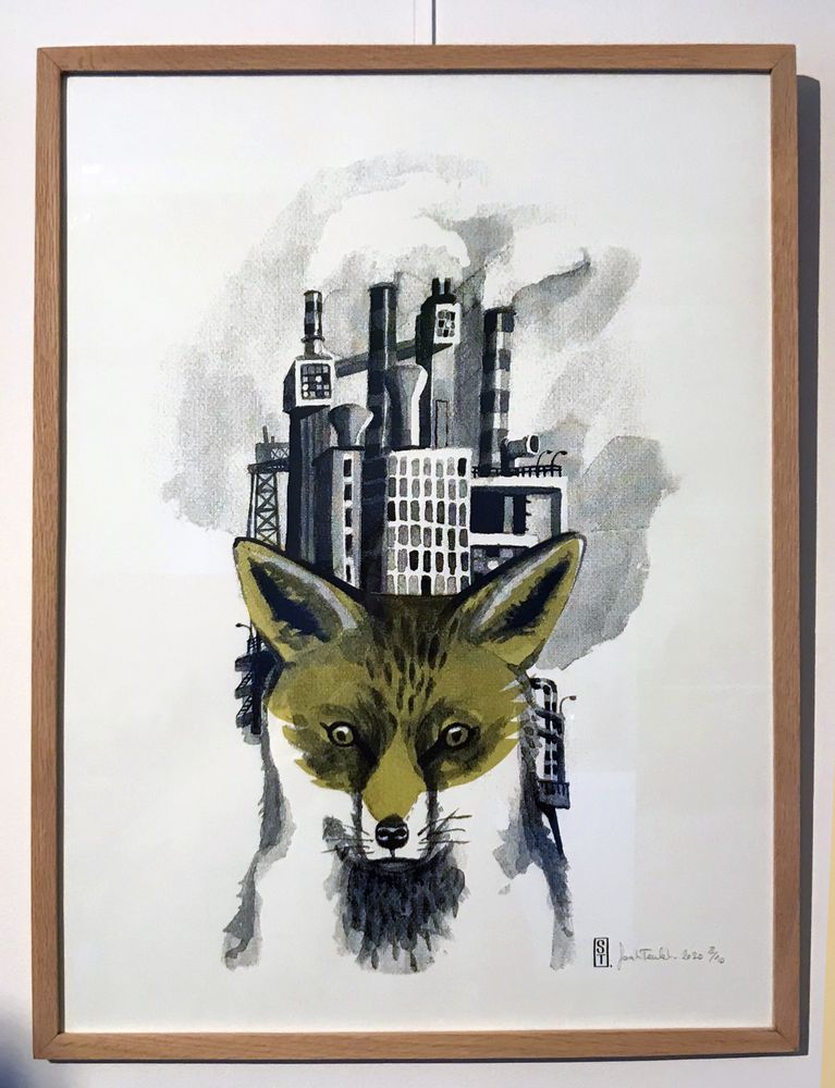 Autres décorations murales - Affiche grand format Renard - ST