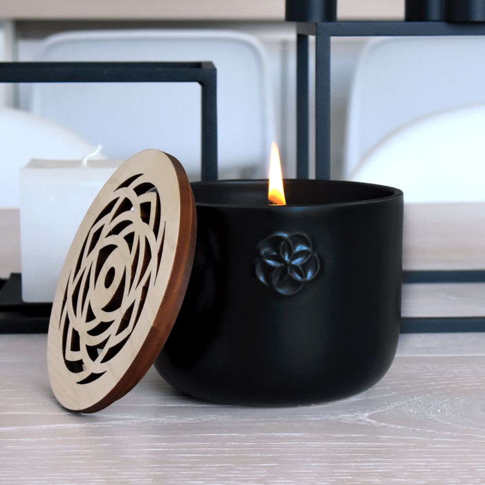 Objets de décoration - BOUGIE PARFUMÉE - ALGUES - L'OUÏE - LUMINOSENS