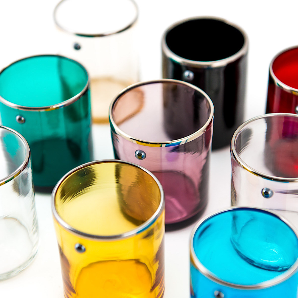 Glass - Set of 6 Jai Shot Glasses - GIBERTO VENEZIA