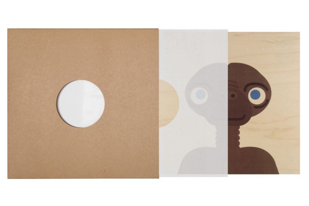 Anniversaires - Poster en bois ET - WOODHI