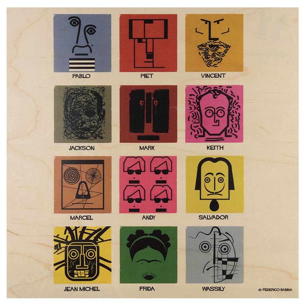 Boiseries - Poster en bois All - WOODHI