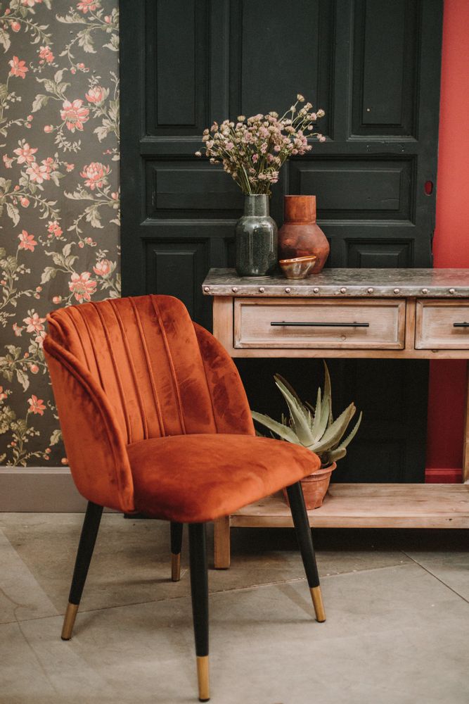Chaises pour collectivités - Chaise LUGGER velour - MISTER WILS