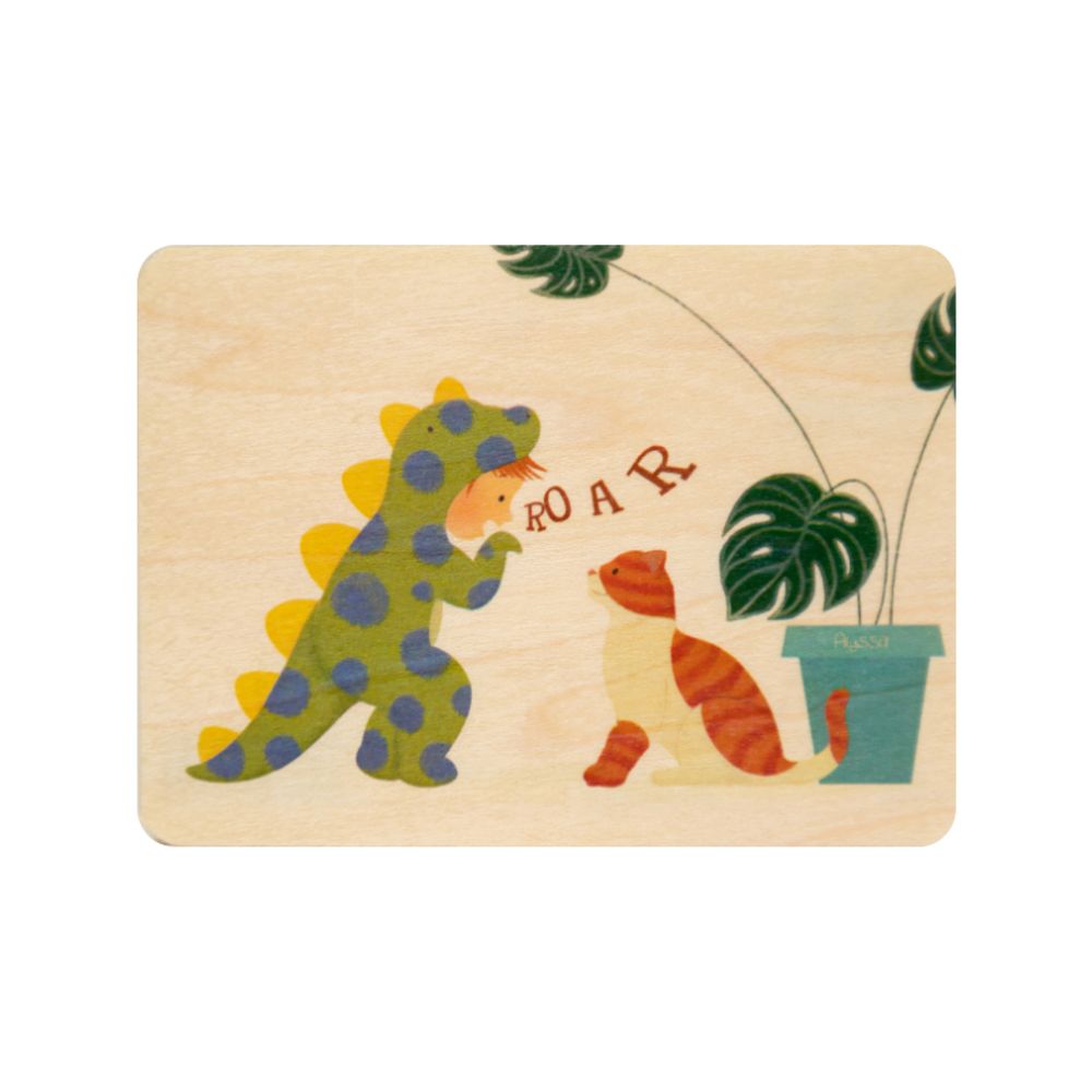 Carterie - Carte Woodhikids Roar - WOODHI