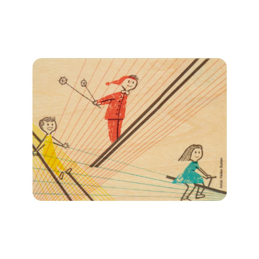 Cadeaux - Carte Woodhikids Jump - WOODHI
