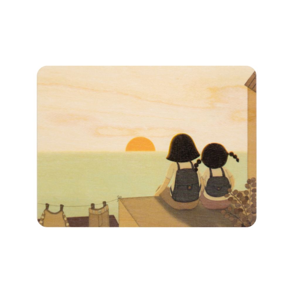 Carterie - Carte Woodhikids Sunset - WOODHI