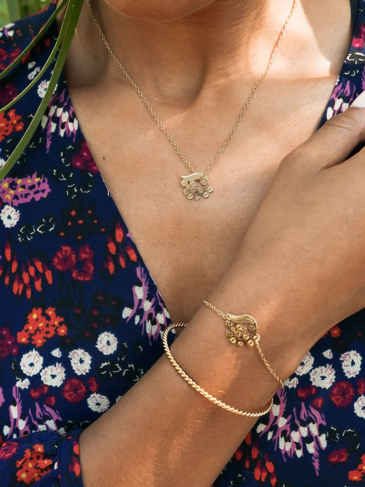 Bijoux - Collier Mimosa - JOUR DE MISTRAL