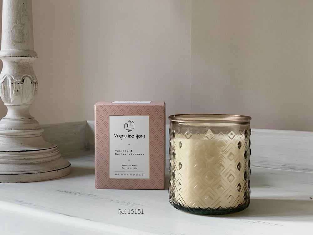 Objets de décoration - Bougie parfumée au vison - Organic Collection. - VEREMUNDO HOME