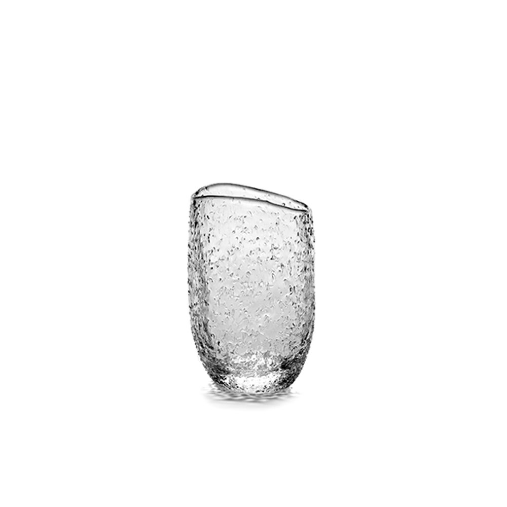 Glass - Helena cup Ø8 x h12 snow - SEMPRE LIFE