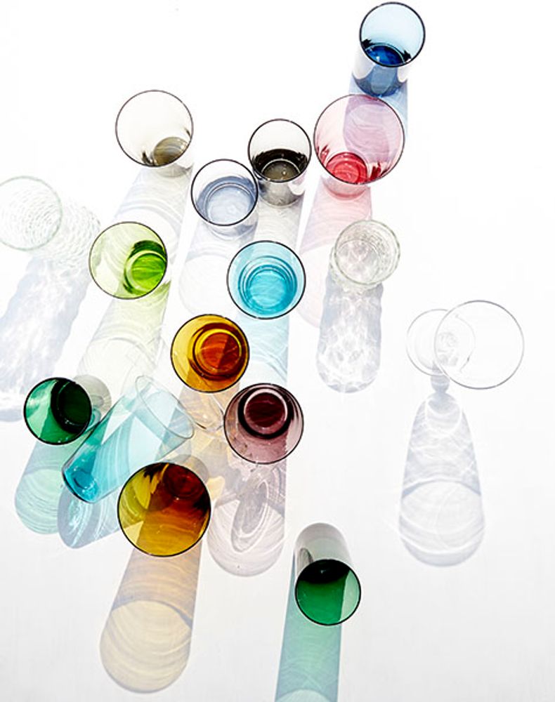 Glass - Eau Minerale Large Glass - CANVAS HOME