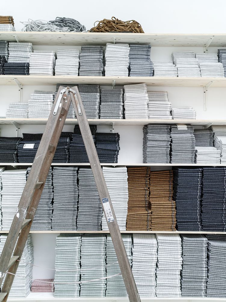 Linge d'office - SELVAGE CARRÉ - CARRÉ - KARIN CARLANDER