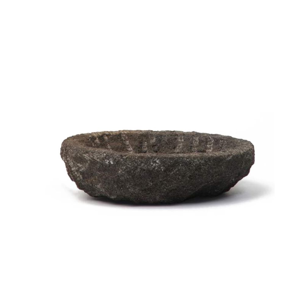 Bowls - Lavastone oval bowl low - SEMPRE LIFE