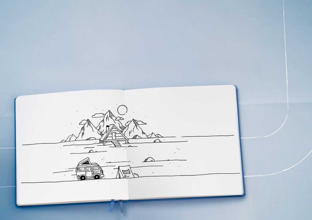 Papeterie bureau - Carnets de croquis - LEUCHTTURM1917