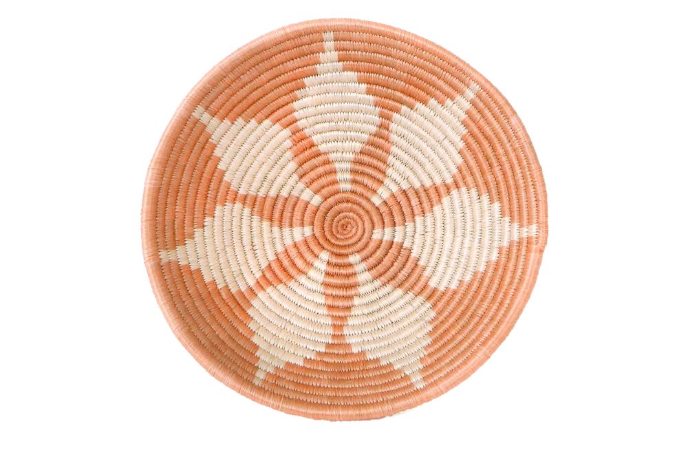 Decorative objects - Medium Apricot Round Basket - ALL ACROSS AFRICA + KAZI