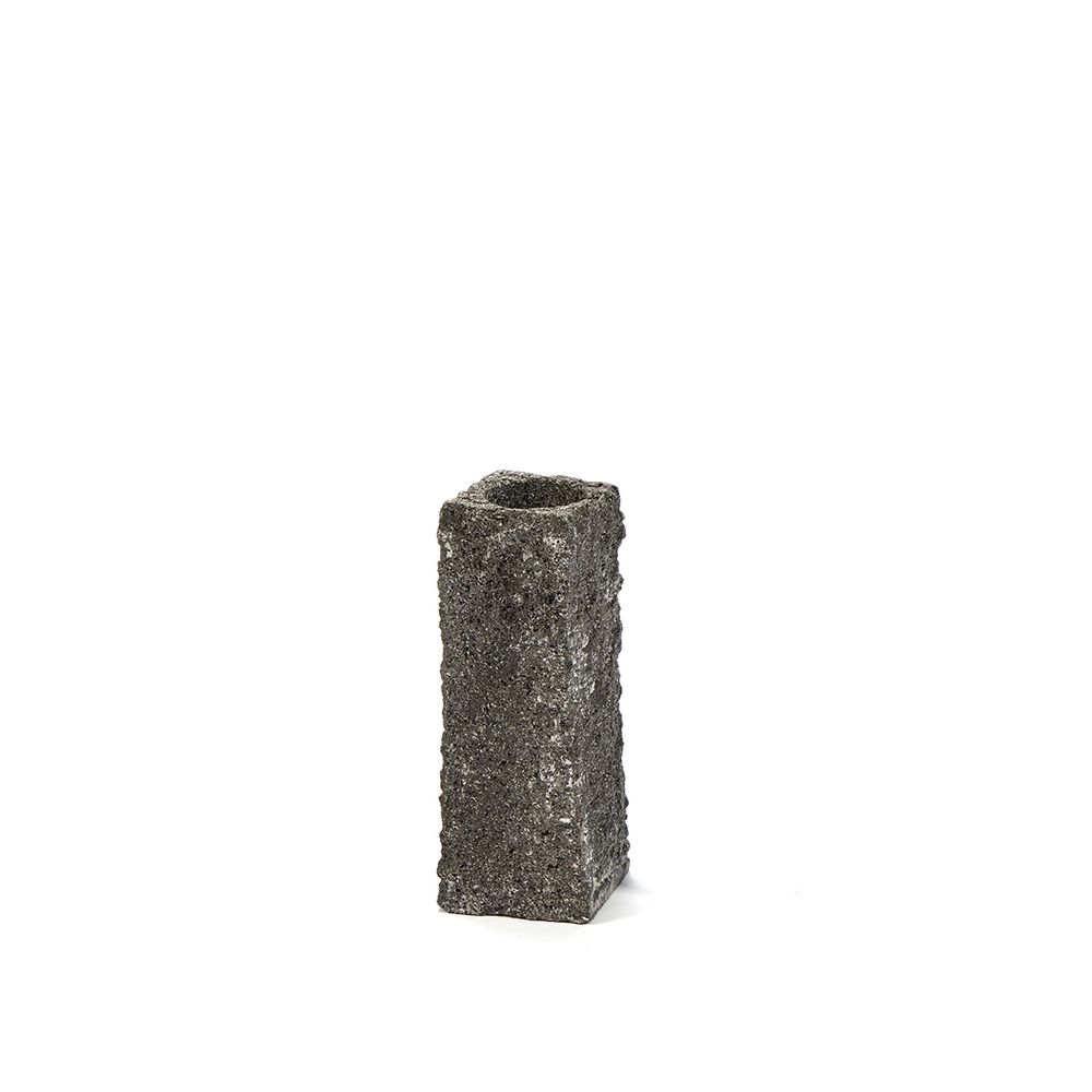 Bougeoirs et photophores  - Vulcan 16 lavastone small - SEMPRE LIFE