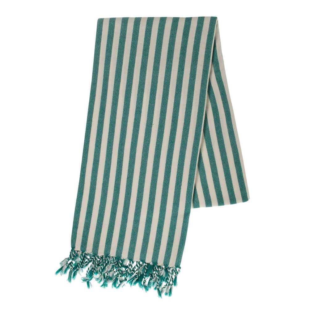 Serviettes de bain - SERVIETTE DE PLAGE FOUTA PESHTEMAL EN COTON TURQUE - LALAY