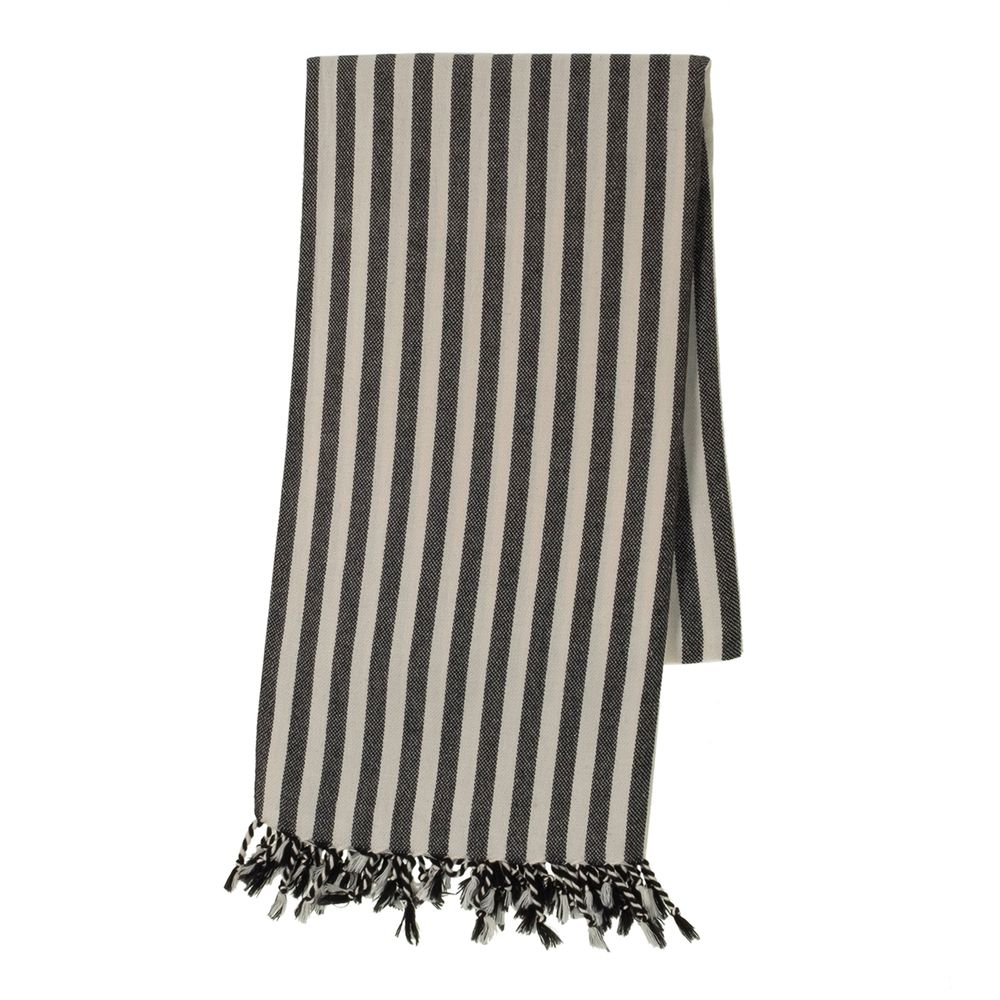 Serviettes de bain - SERVIETTE DE PLAGE FOUTA PESHTEMAL EN COTON TURQUE - LALAY