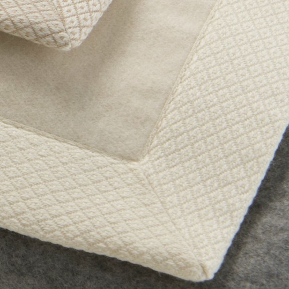 Plaids - Couverture « Piémont Bordo Nastro Diamante » - MASSERANO CASHMERE