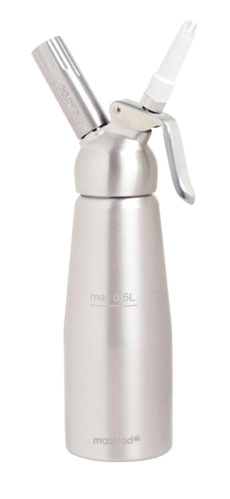 Kitchen utensils - Hot & cold mousses whipper - 0,5L aluminium - M&CO
