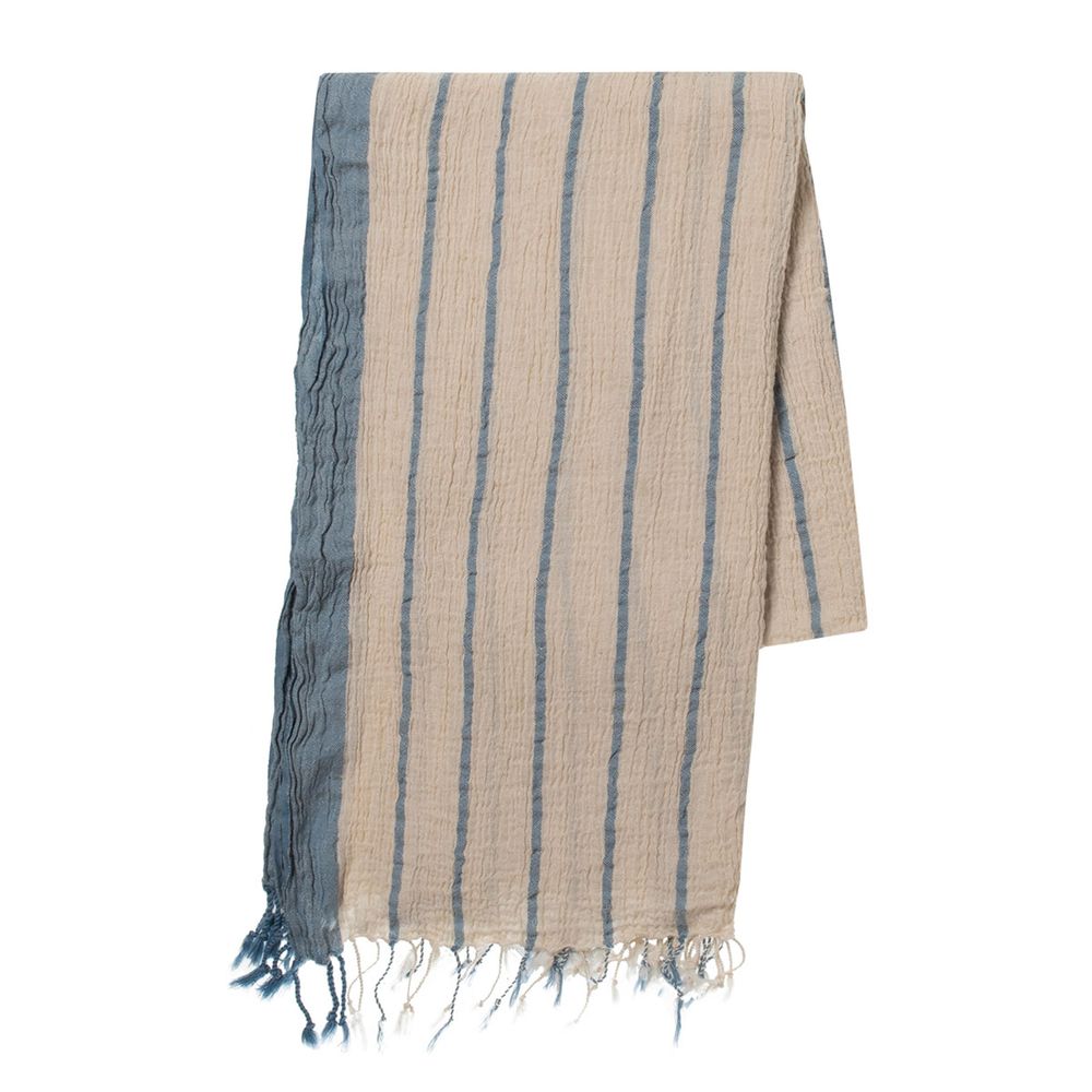Serviettes de bain - PAREO FOULARD SERVIETTE À MAIN COTON TURQUE - LALAY