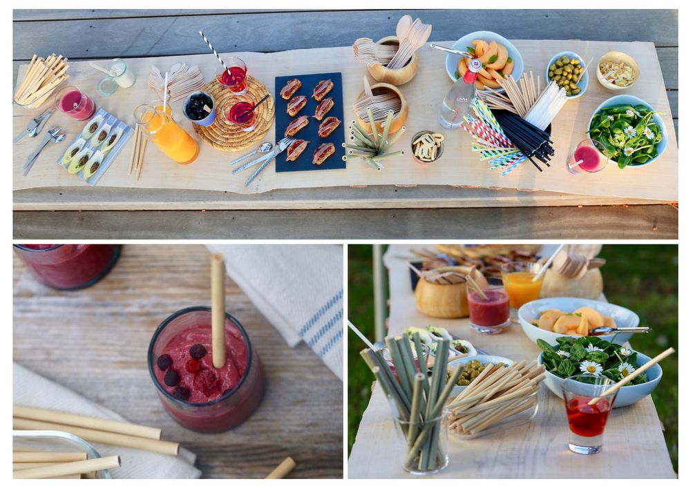 Kids accessories - Straws ECO RANGE RESPONSIBLE - LEBRUN COUVERTS