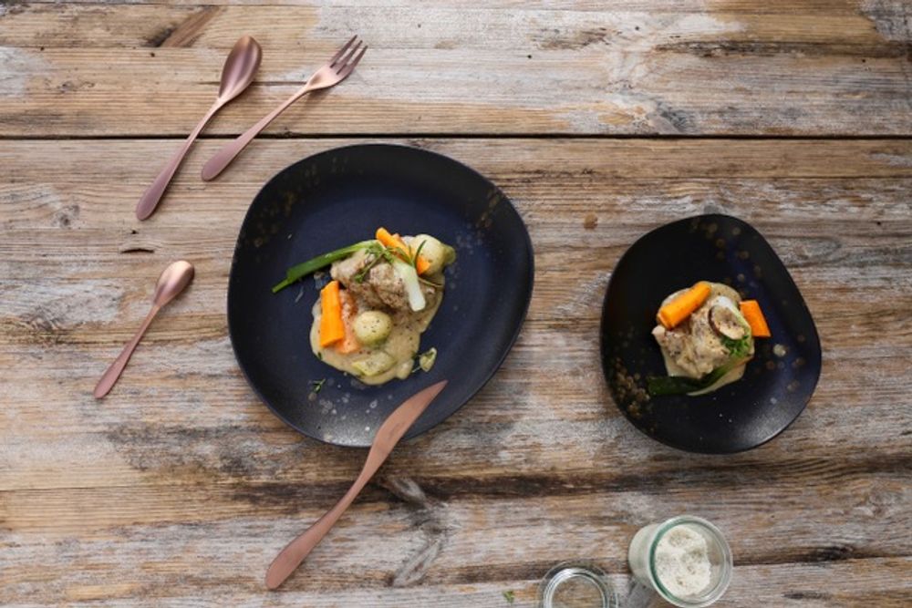 Couverts & ustensiles de cuisine - COUVERTS INOX TITANIUM. - LEBRUN COUVERTS