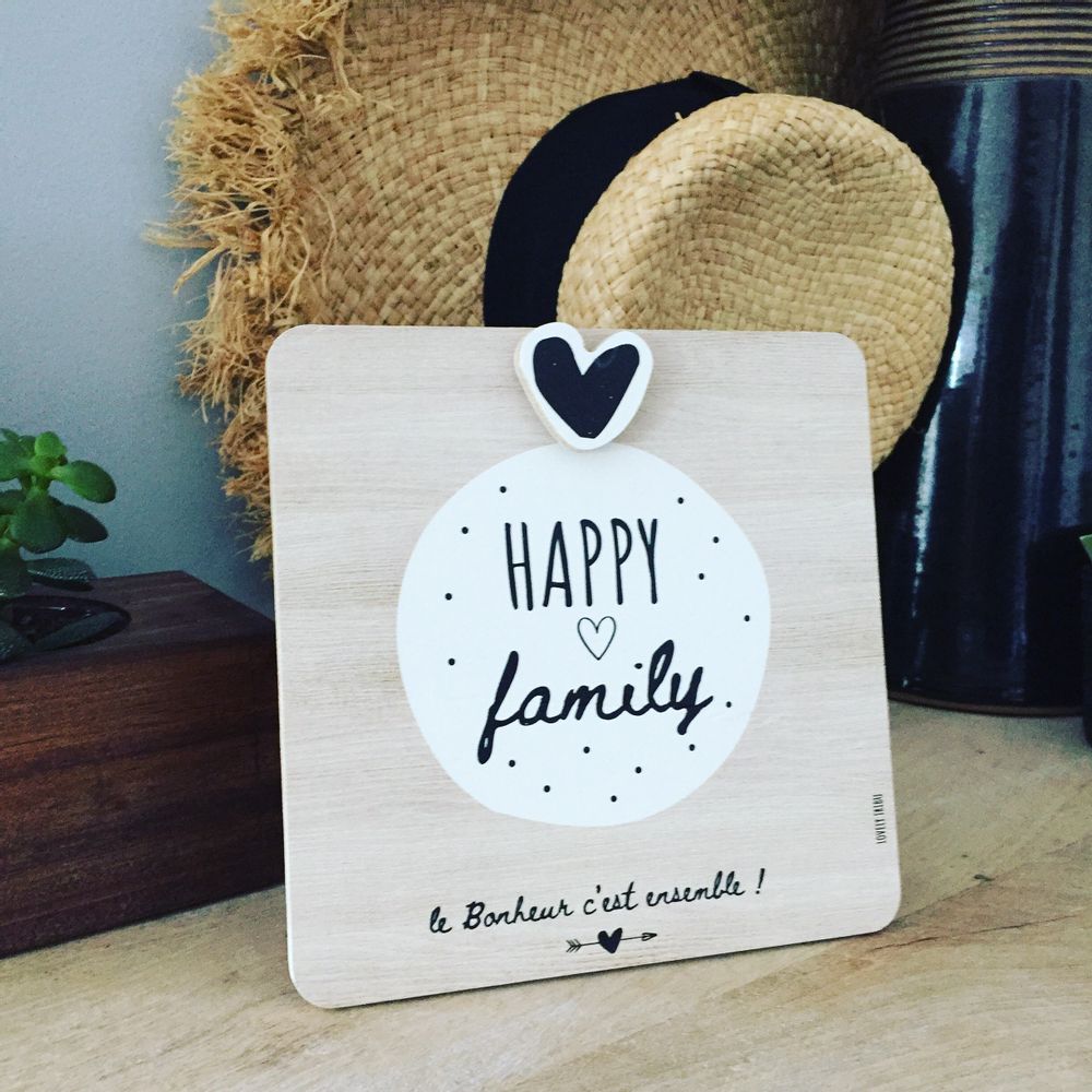 Guirlandes et boules de Noël - HAPPY FAMILY - LOVELY TRIBU DECORATION