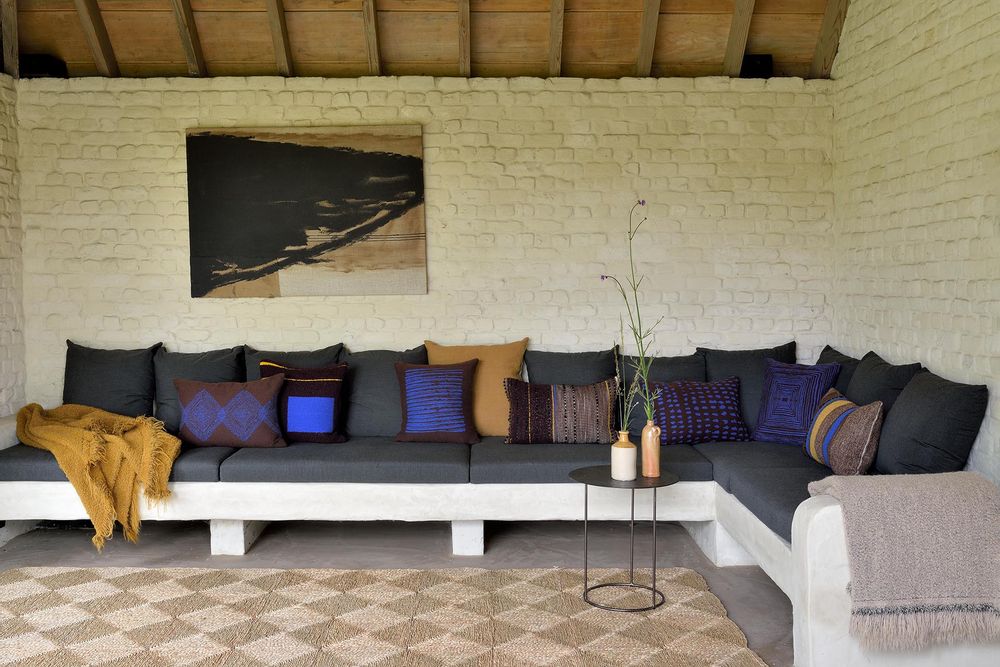 Cushions - Mystic Ink textile collection - ETHNICRAFT