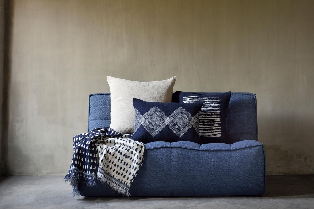 Cushions - Mystic Ink textile collection - ETHNICRAFT
