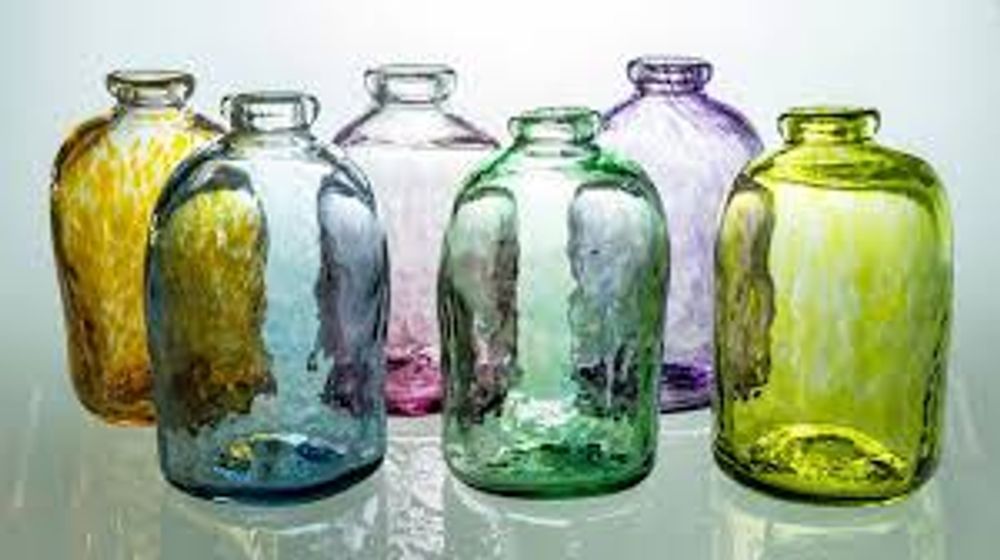 Art glass - Several glass objects - WOLOCH COMPANY