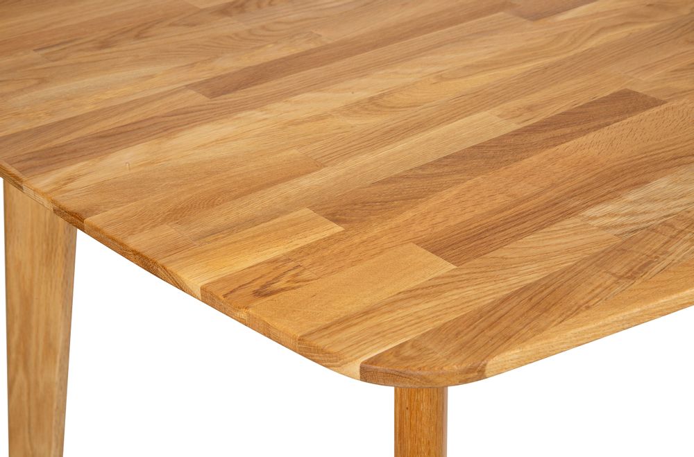 Dining Tables - Oak wood dining table 150x90x75 cm MU70191 - ANDREA HOUSE