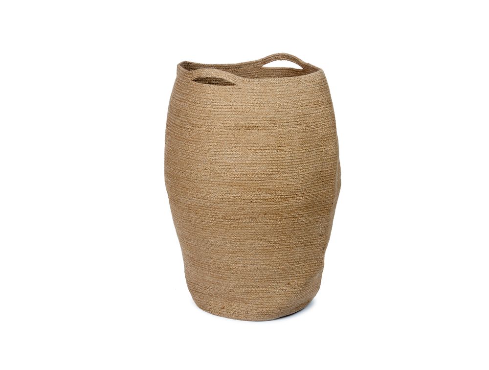 Laundry baskets - Jute Laundry Basket BA70195 - ANDREA HOUSE