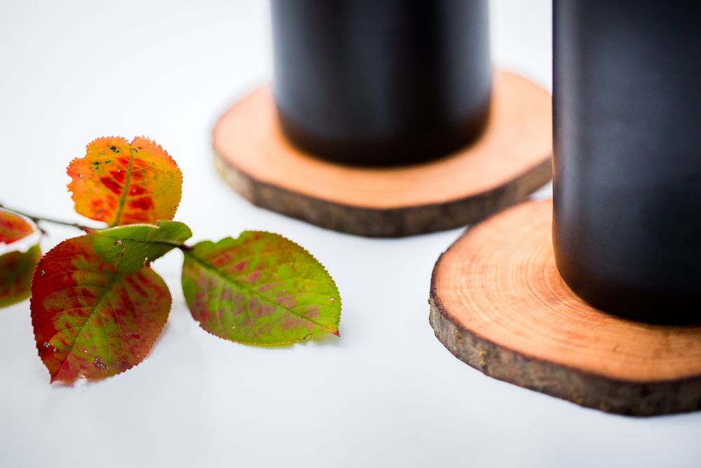 Objets de décoration - Dessous de verre en bois Tree4Tea - RIO LINDO - THINGS THAT INSPIRE