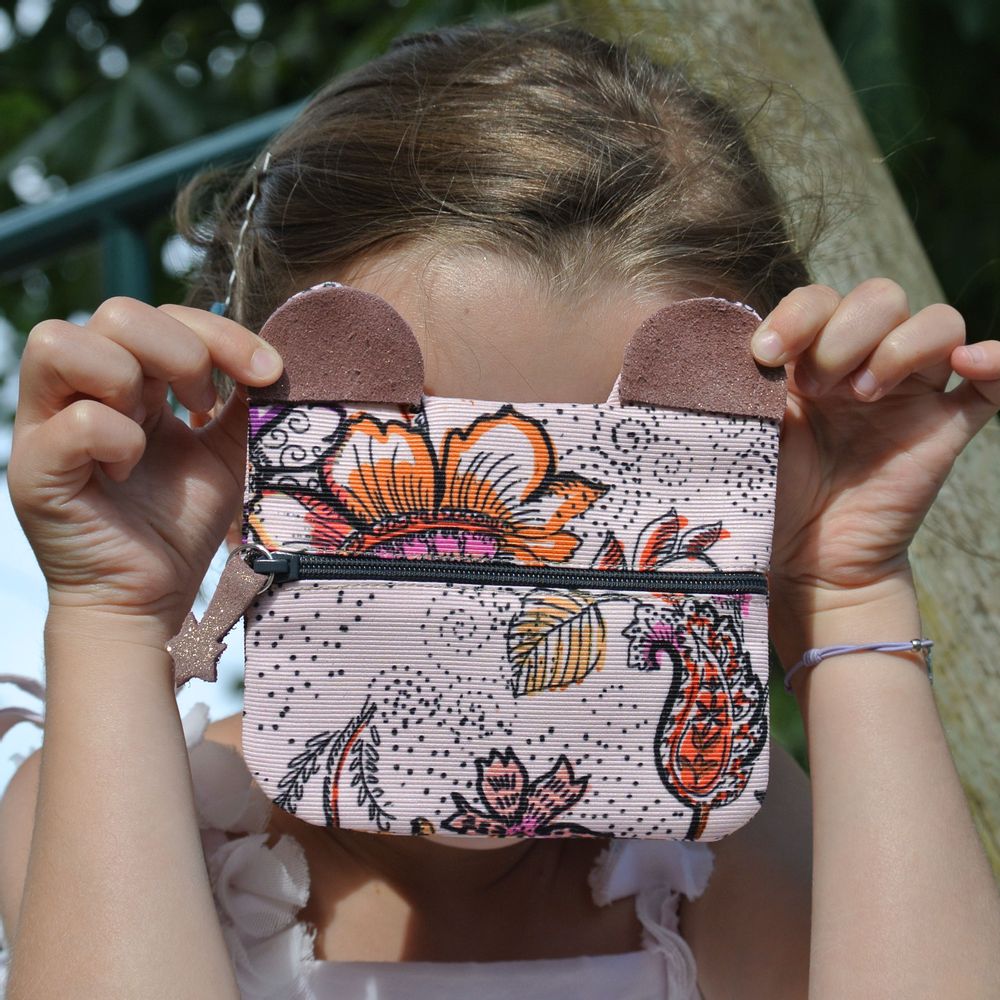 Accessoires enfants - Porte Monnaie Ourson - LA CARTABLIÈRE