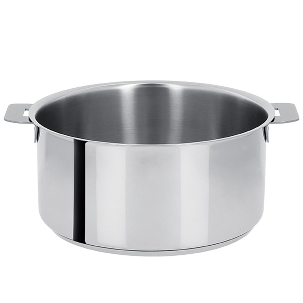 Casseroles - Casserole inox 18-10 14cm Mutine Amovible - CRISTEL