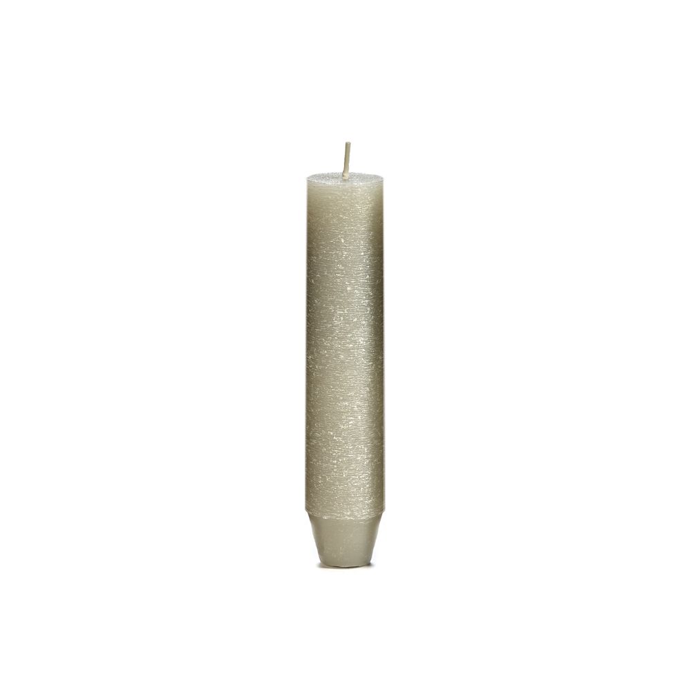 Candles - Cylindrical Candle 32xh.150mm CONUS taupe - SEMPRE LIFE