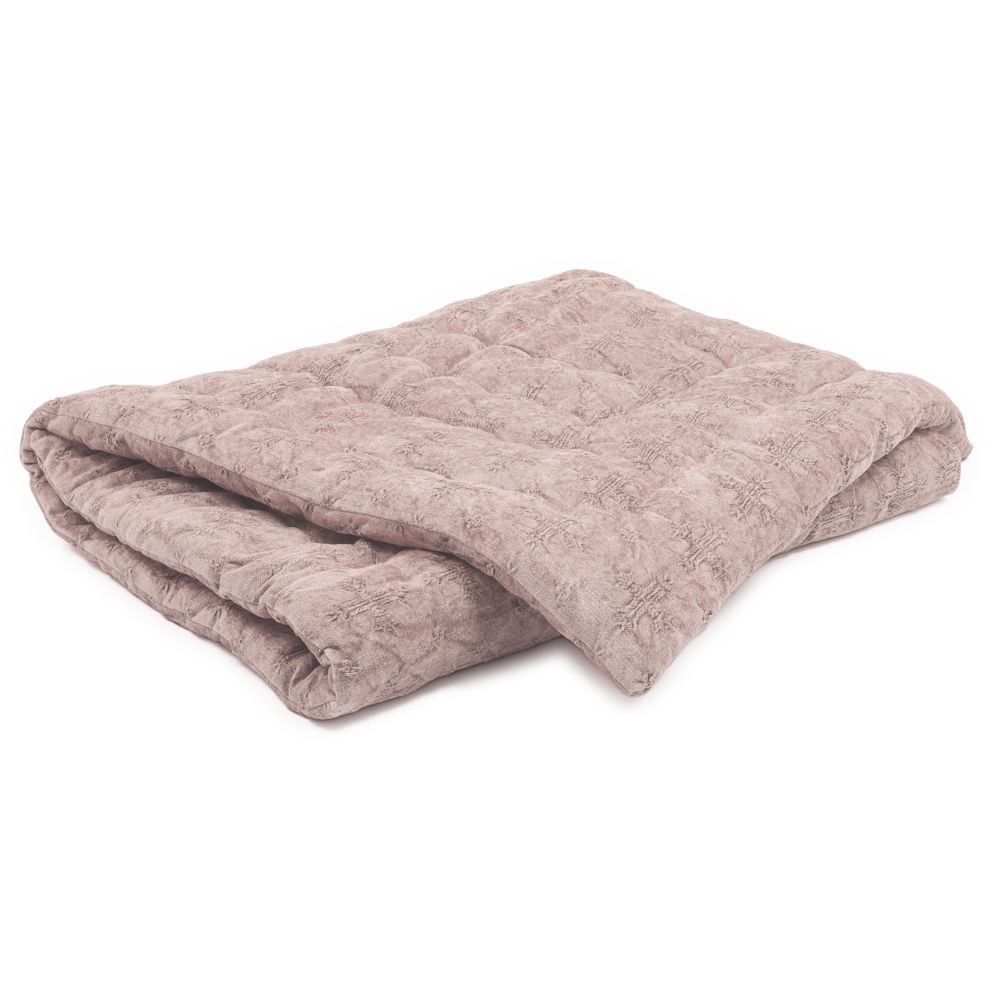 Throw blankets - Venezia velvet quilts - LE MONDE SAUVAGE BEATRICE LAVAL