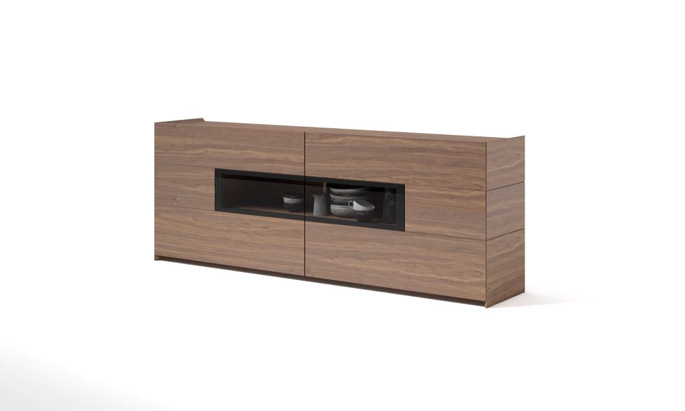 Decorative objects - Sideboard with LED with 2 sliding doors - A.BRITO