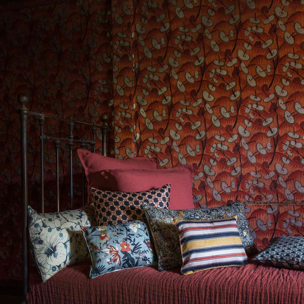 Fabric cushions - Japanese cushions - LE MONDE SAUVAGE BEATRICE LAVAL
