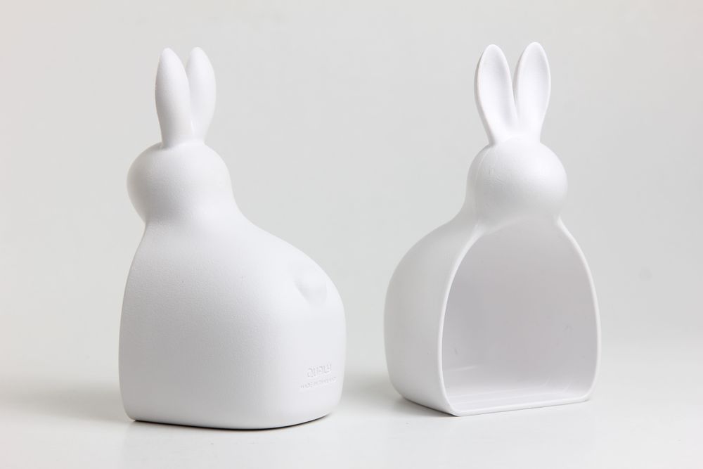 Office furniture and storage - Lucky Mouse Storage Jar & Container + Scoop - Kitchenware : Kitchen Food Storage Container 100% recyclable. - QUALY DESIGN OFFICIAL