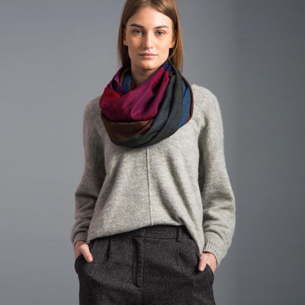 Scarves - Kimaya cashmere scarf - SADHU HANDMADE NATURALS