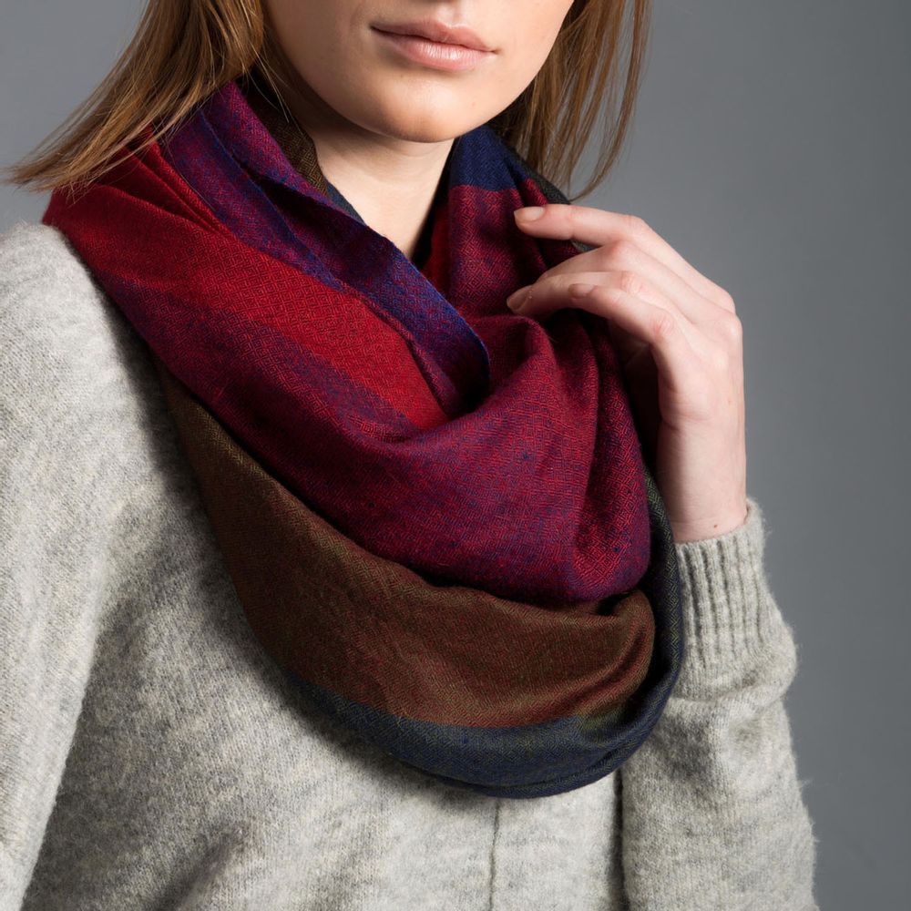 Scarves - Kimaya cashmere scarf - SADHU HANDMADE NATURALS