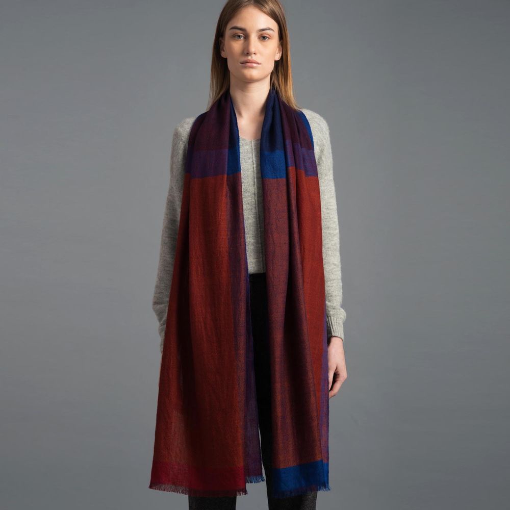 Scarves - Kimaya cashmere scarf - SADHU HANDMADE NATURALS
