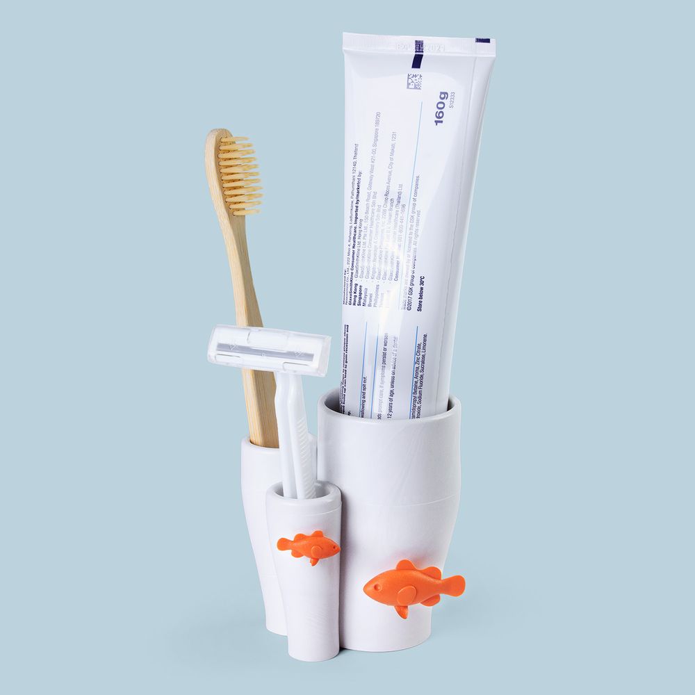 Storage boxes - Coral Container - Ocean Bathroom Collection : Eco-Friendly Material 100% recyclable - QUALY DESIGN OFFICIAL