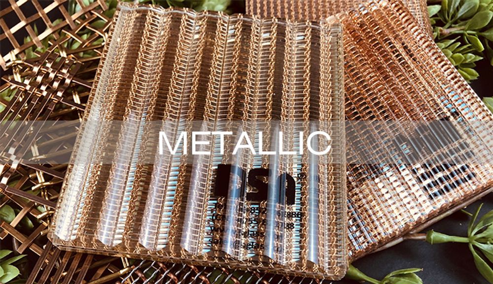 Verre d'art - Maille métallique - DSA ART GLASS (HONG KONG)
