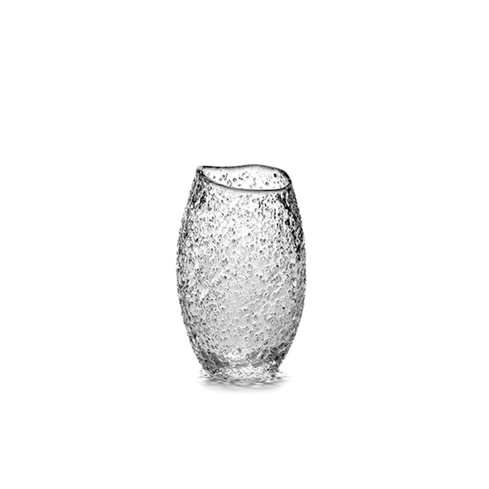 Glass - Helena cup Ø8 x h16 snow - SEMPRE LIFE