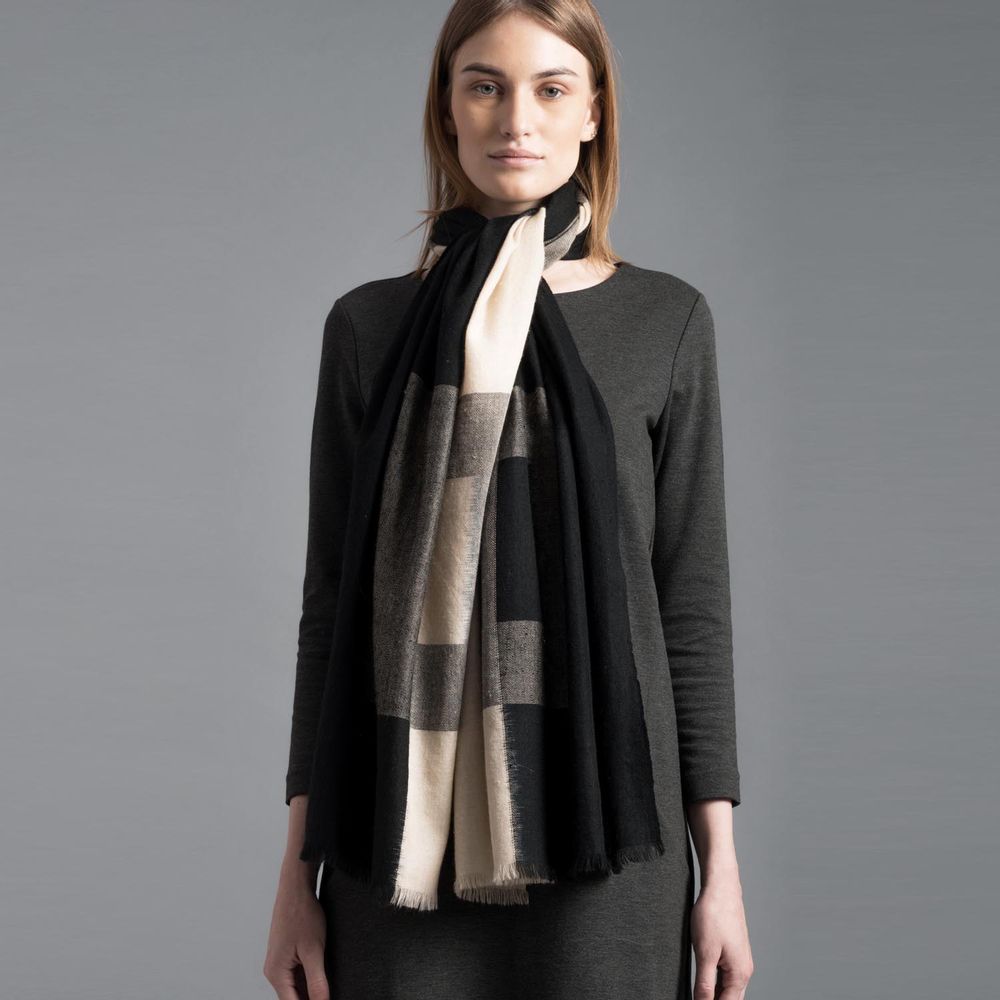 Scarves - Lorraine cashmere scarf - SADHU HANDMADE NATURALS