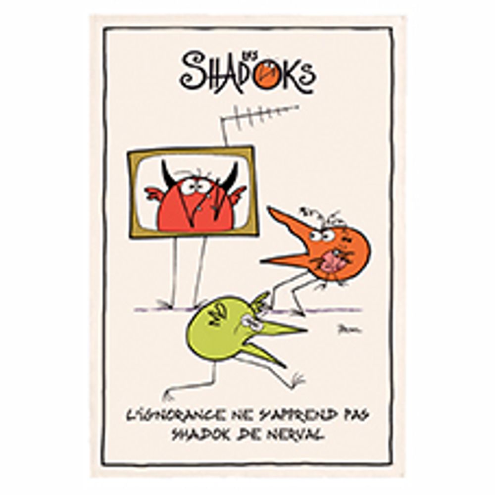 Tabliers de cuisine - Linge d'office LES SHADOKS - MAISON VIVARAISE – SDE VIVARAISE WINKLER